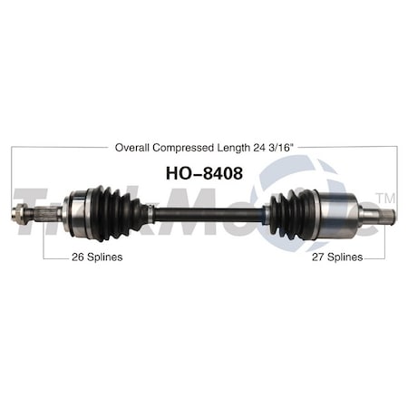 Surtrack Axle Cv Axle Shaft, Ho-8408 HO-8408